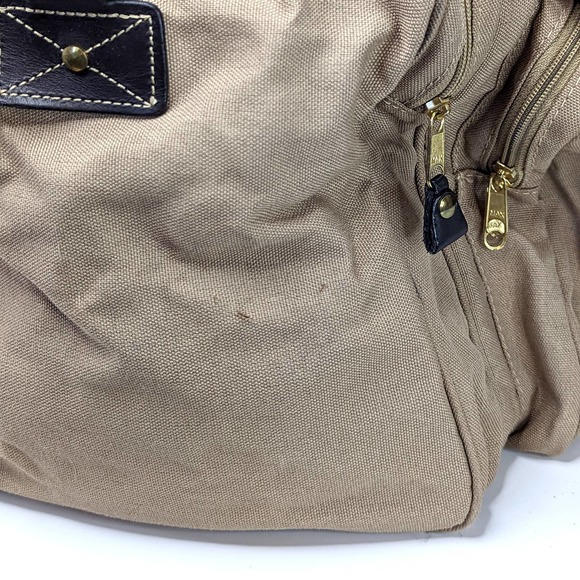 Eddie Bauer Bags Vintage Eddie Bauer Ford Duffle Bag 2 Khaki Tan